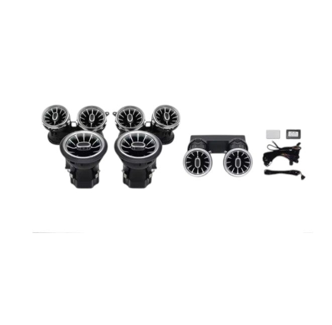 🔥KIT 7 PEZZI AIR VENT A 64 COLORI MERCEDES GLC X253 C253 15-19🔥