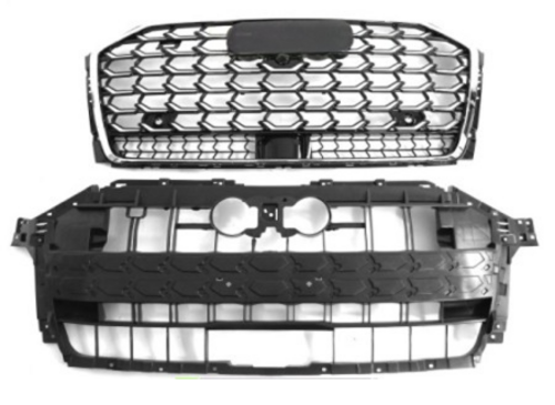 💫ART.4778 GRIGLIA SPORTIVA STILE S (NERO CROMO) PDC PER AUDI A8 D5 2021+💫
