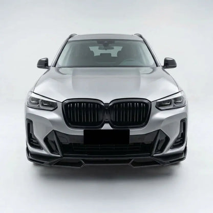 💕 Spoiler Lip Anteriore Adatto per BMW X3 G01 X4 G02 LCI 21-25 Nero Lucido 💕