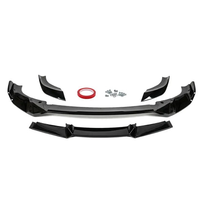 💕 Spoiler Lip Anteriore Adatto per BMW X3 G01 X4 G02 LCI 21-25 Nero Lucido 💕