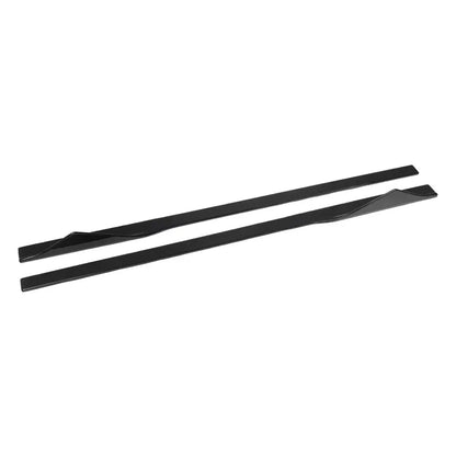 💕 Estensioni Minigonne Adatte per BMW M2 F87 16-21 Nero Lucido WR 💕