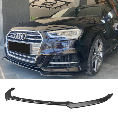 Front Splitter suitable for AUDI S3 Sportback 8V Facelift 2016-2019 