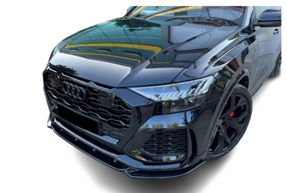 💫ART.4397 Splitter (Nero Lucido)adatto per Audi Q8 2018-2023 Look RSQ8💫