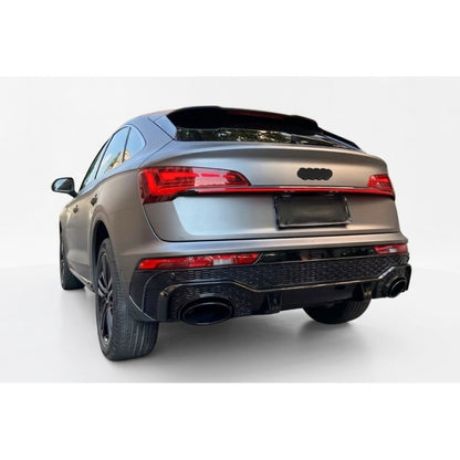 💕ART.10611 Diffusore Posteriore adatto per Audi Q5 Sportback 2021+ Look RSQ5💕