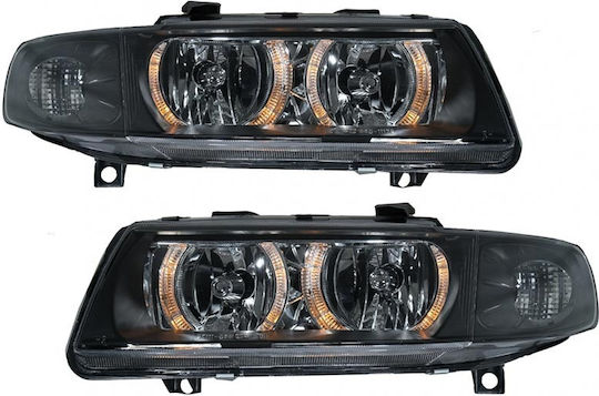 💫ART.6123 FARI OCCHI D'ANGELO NERI per SEAT LEON / TOLEDO 04.99-08.04💫