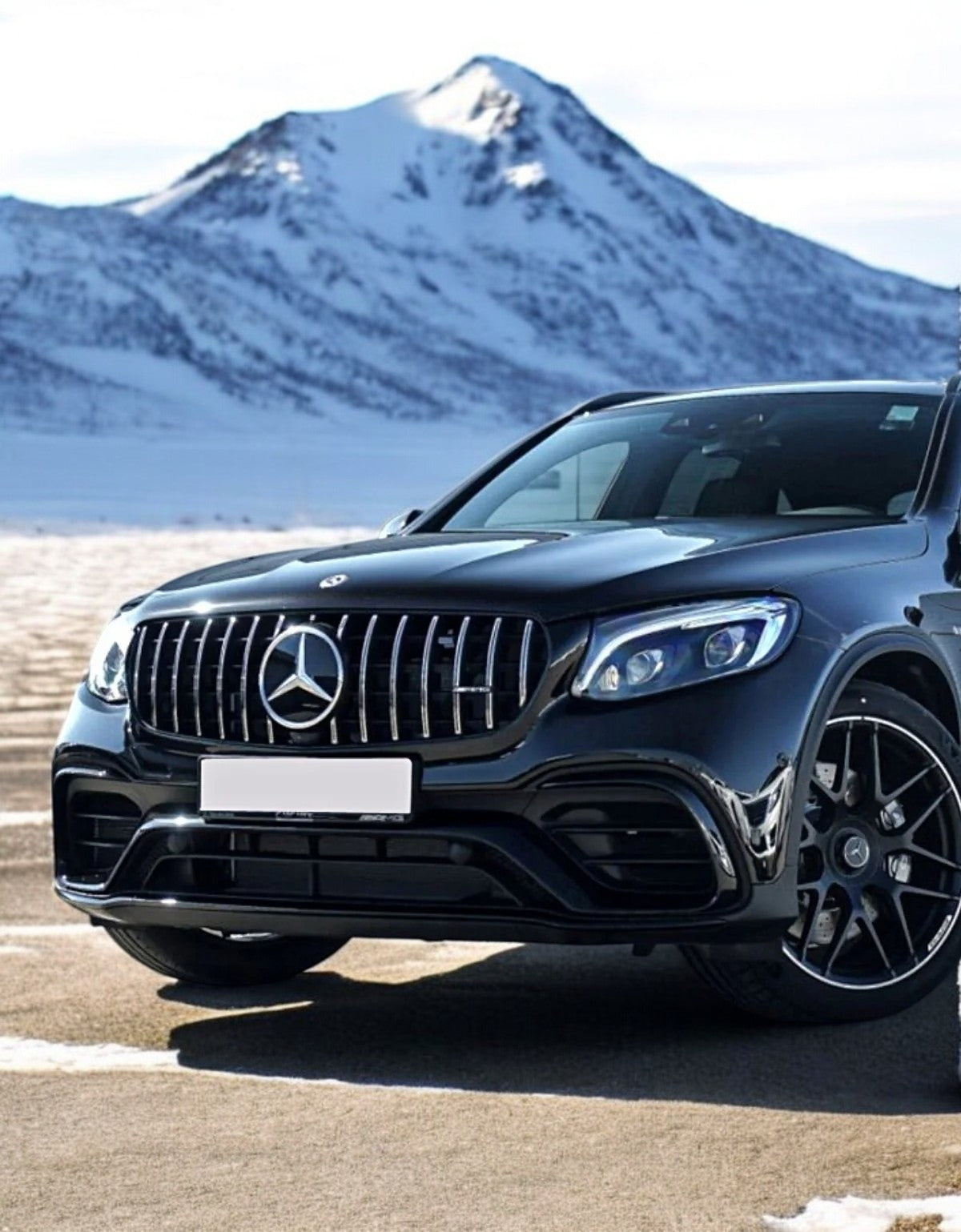 Griglia adatto per Mercedes GLC (X253) SUV (C253) Coupe (2015-2019)