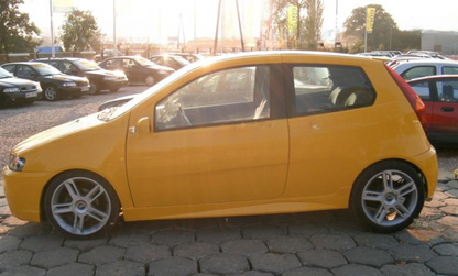 ❤️Minigonne Laterali Spoiler Compatibili con FIAT Punto II 3/5 Porte 1999–2005❤️
