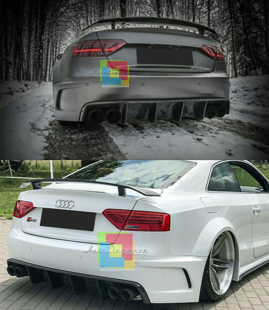 AUDI A5 COUPE 2007-2014 SPOILER POSTERIORE ALETTONE SUL COFANO RS5 AUTOELEGANCERICAMBI