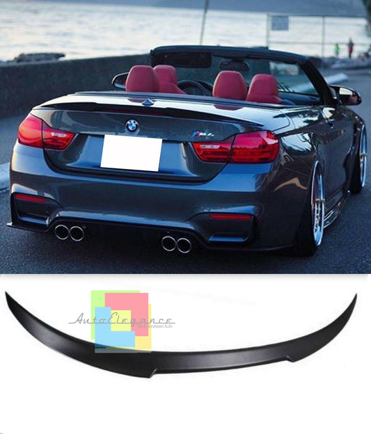 BMW SERIE 4 F33 F83 CABRIO SPOILER POSTERIORE SUL COFANO DEFLETTORE LOOK M4 AUTOELEGANCERICAMBI