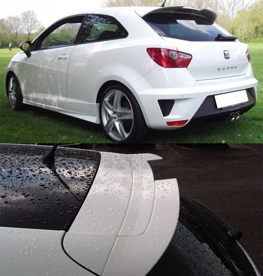SPOILER POSTERIORE SUL TETTO SEAT IBIZA 6J 3 PORTE 2008+ ALETTONE LOOK SPORTIVO