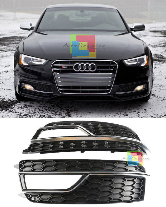 AUDI A5 2012-2015 LIFT GRIGLIE FENDINEBBIA PER PARAURTI SLINE LOOK S5 RS5 .-. AUTOELEGANCERICAMBI