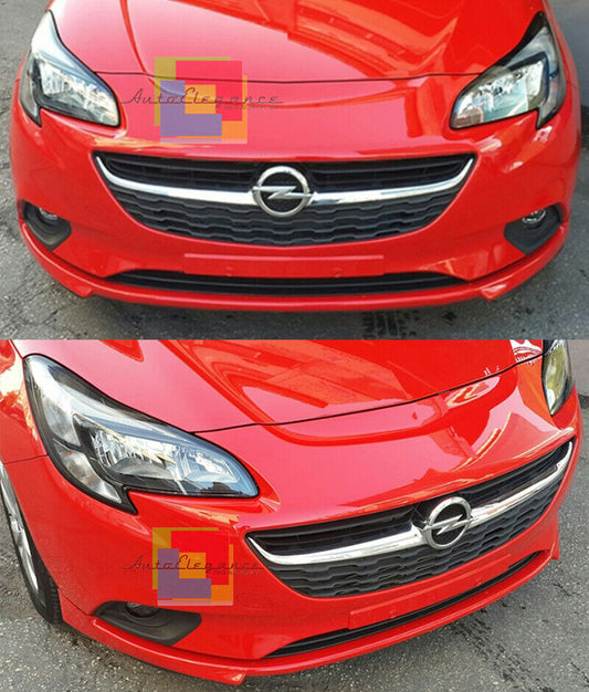 OPEL CORSA E 2014+ SPOILER LOOK OPC SPOILER SOTTO PARAURTI ANTERIORE ABS