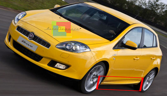 MINIGONNE LATERALI LOOK SPORTIVO - FIAT BRAVO II 2007+ SPOILER SOTTO PORTA