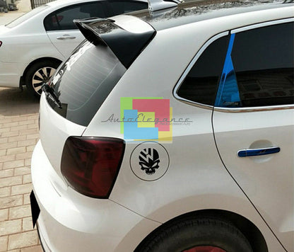 LOOK GTI SPOILER POSTERIORE SUL TETTO NERO VERNICIATO VW POLO 6R 6C 2011-2017