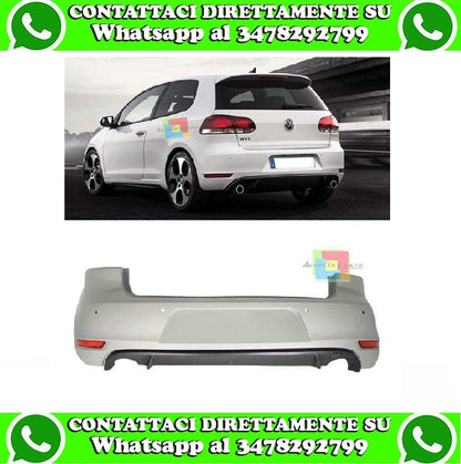 VW GOLF 6 2008-2012 REAR BUMPER GTI LOOK