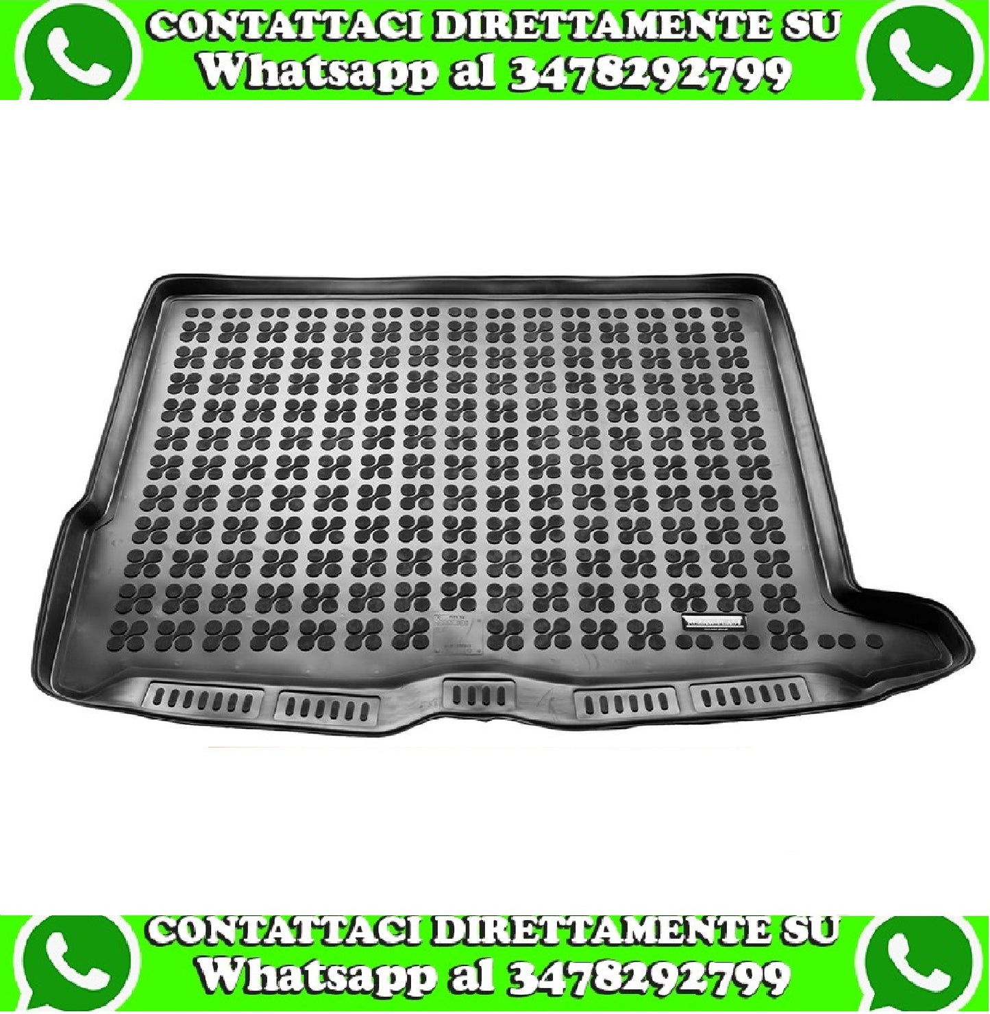 VASCA BAULE BAGAGLIAIO GOMMA PER MERCEDES GLC DAL 2015+