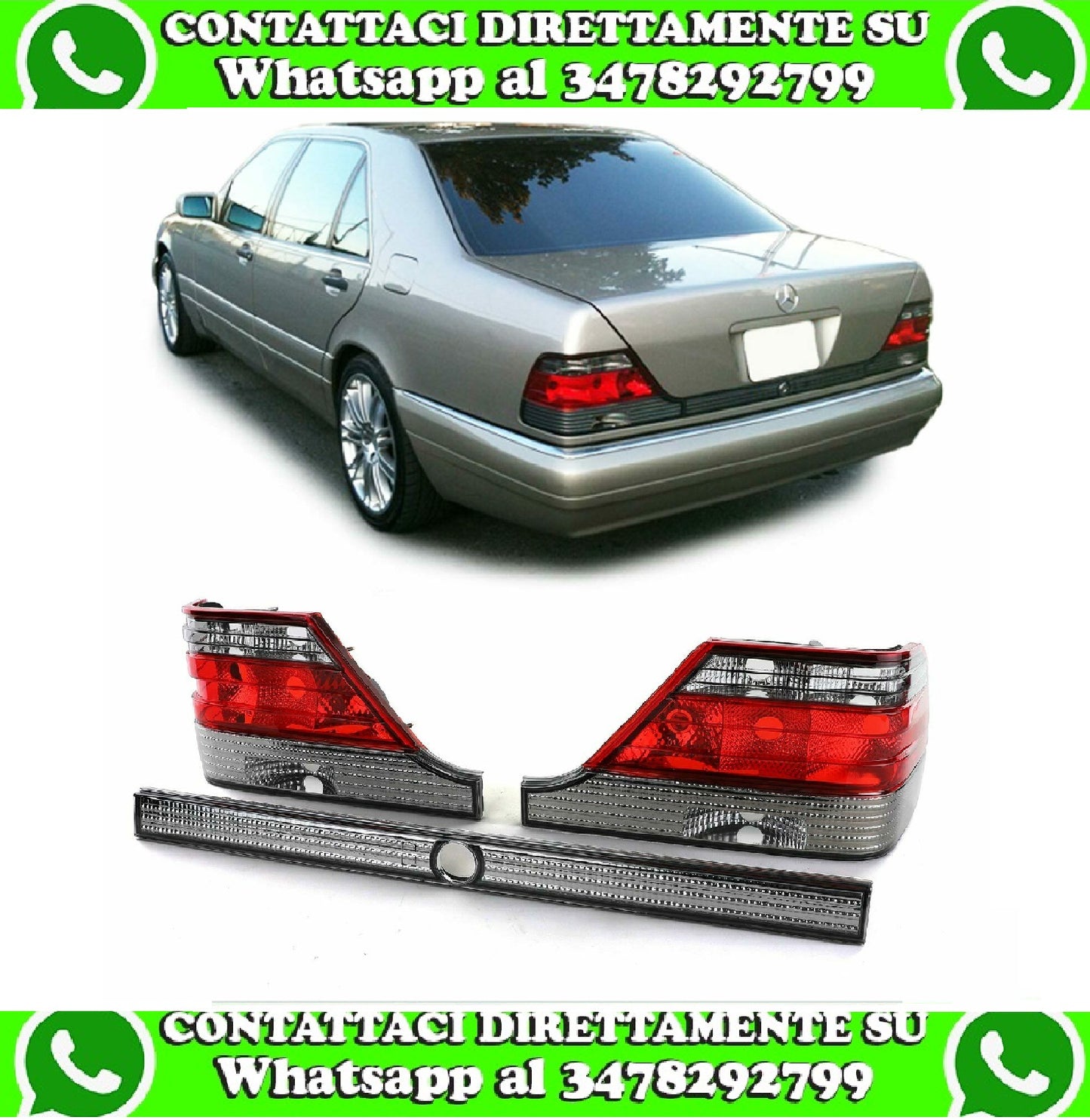 REAR LIGHTS FOR MERCEDES S CLASS W140 1994-1998