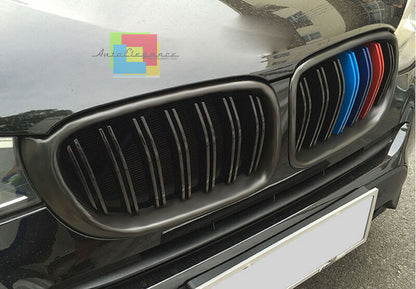 BMW X4 F26 2014+ GRIGLIA ANTERIORE NERA DOPPIA FASCIA - MASCHERINA 3 COLORI M AUTOELEGANCERICAMBI