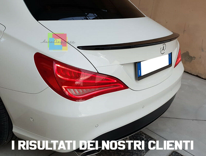 MERCEDES CLA W117 2013+ SPOILER POSTERIORE SUL COFANO AMG DESIGN ABS