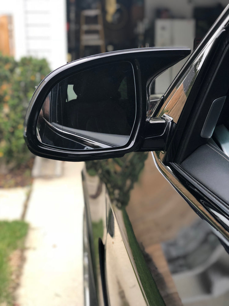 GLOSS BLACK MIRRORS FOR BMW X3 X4 X5 X6 MIRROR CAPS