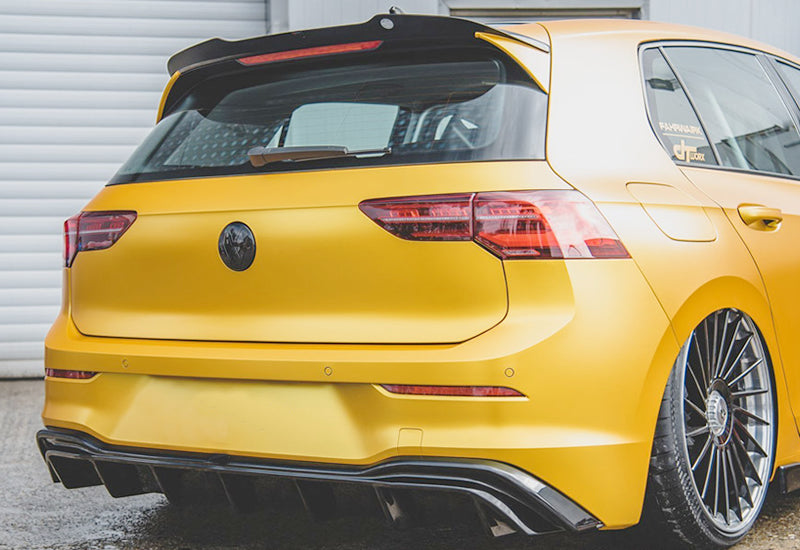 REAR ROOF SPOILER ABS VW GOLF 8 VIII 2019+ ADDITIONAL WING EXTENSION