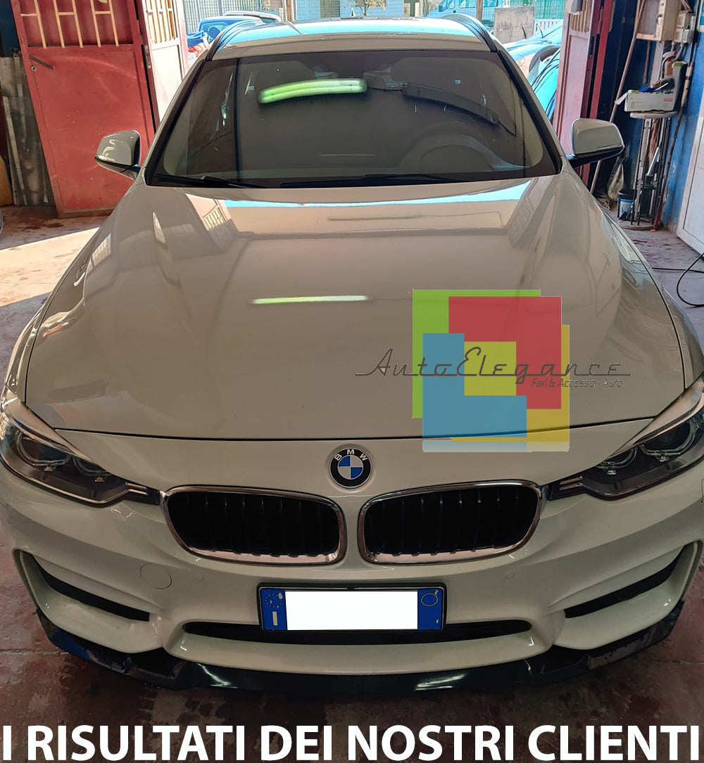 BMW SERIE 3 F30 F31 2011-2018 PARAURTI ANTERIORE LOOK CON LAMA LOOK M3 AUTOELEGANCERICAMBI