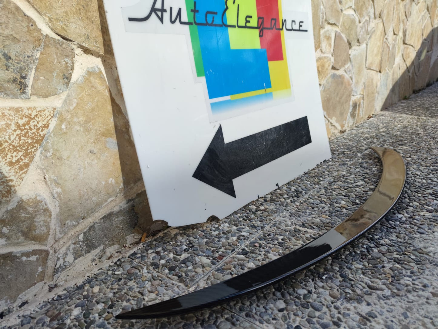 MERCEDES GLC COUPE 2015-2020 REAR SPOILER HOOD CARBON LOOK AMG DESIGN