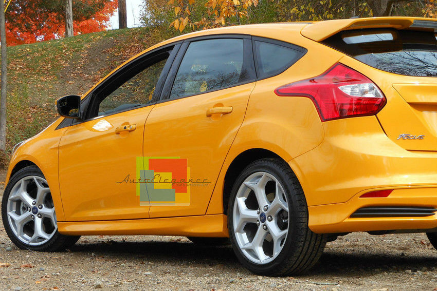 MINIGONNE LATERALI FORD FOCUS MK3 2011+ SPOILER SOTTO PORTIERE LOOK ZETEC ST