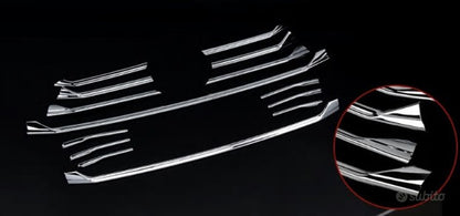Audi a4 b9 2016+ barre cromate griglia anteriore AUTOELEGANCERICAMBI