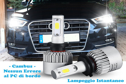 LAMPADE ANABBAGLIANTI LED AUDI A3 8V 2012+ LAMPEGGIO ISTANTANEO 6000K