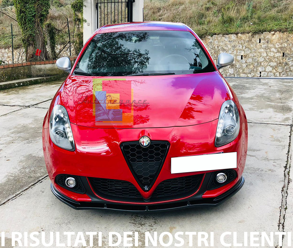ALFA ROMEO GIULIETTA LIP SPOILER SOTTO PARAURTI ANTERIORE ABS / PLASTIC NERO AUTOELEGANCERICAMBI
