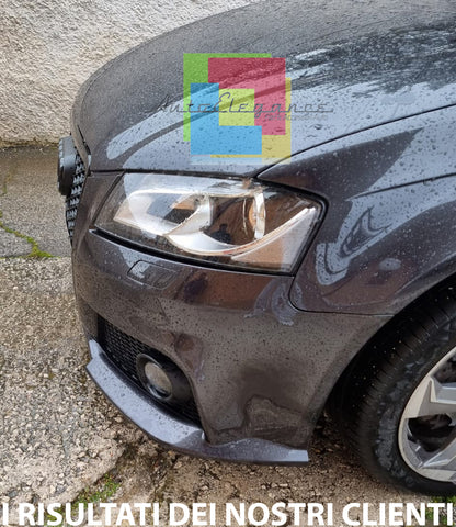 SPORT FRONT BUMPER AUDI A3 8P 2008-2013 LIFT LOOK RS3 HONEYCOMB ABS