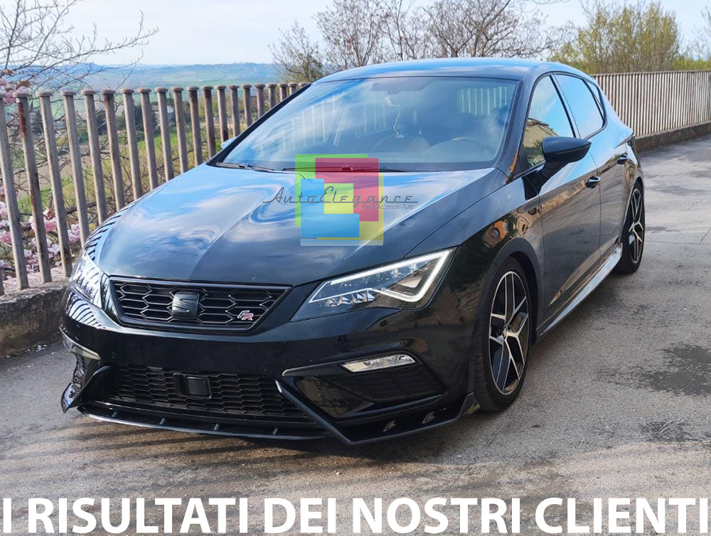 SEAT LEON 5F 2012-2019 5 DOORS SIDE SKIRTS UNDER DOOR ABS LOOK CUPRA FR