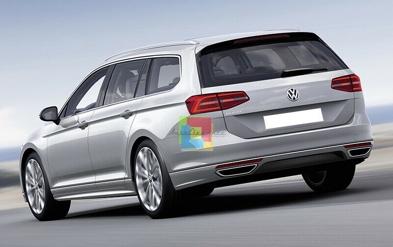 VW PASSAT 3G B8 2015 TO 2019 UNDER BUMPER RLINE ABS DIFFUSER CHROME PROFILES