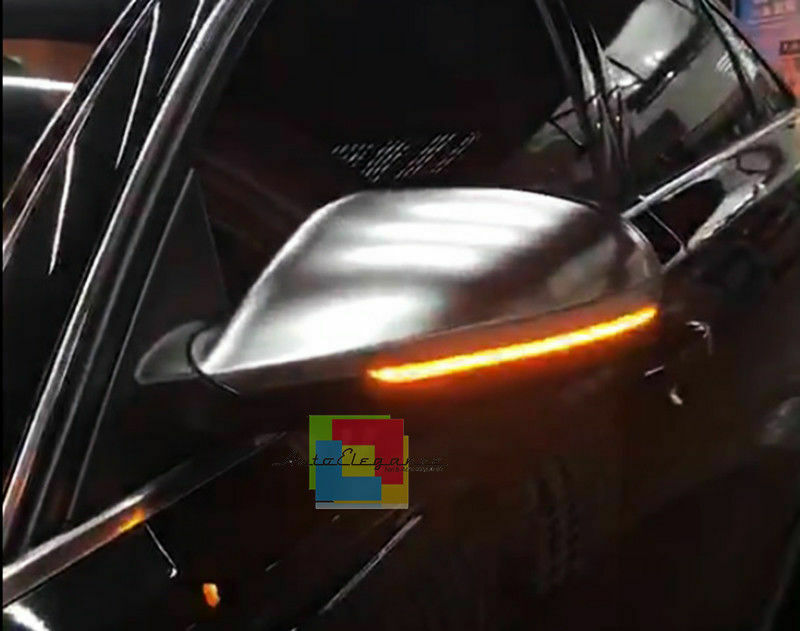 AUDI A6 4G C7 2011-2018 FRECCE LED DINAMICHE PER SPECCHI LATERALI LOOK FUME AUTOELEGANCERICAMBI