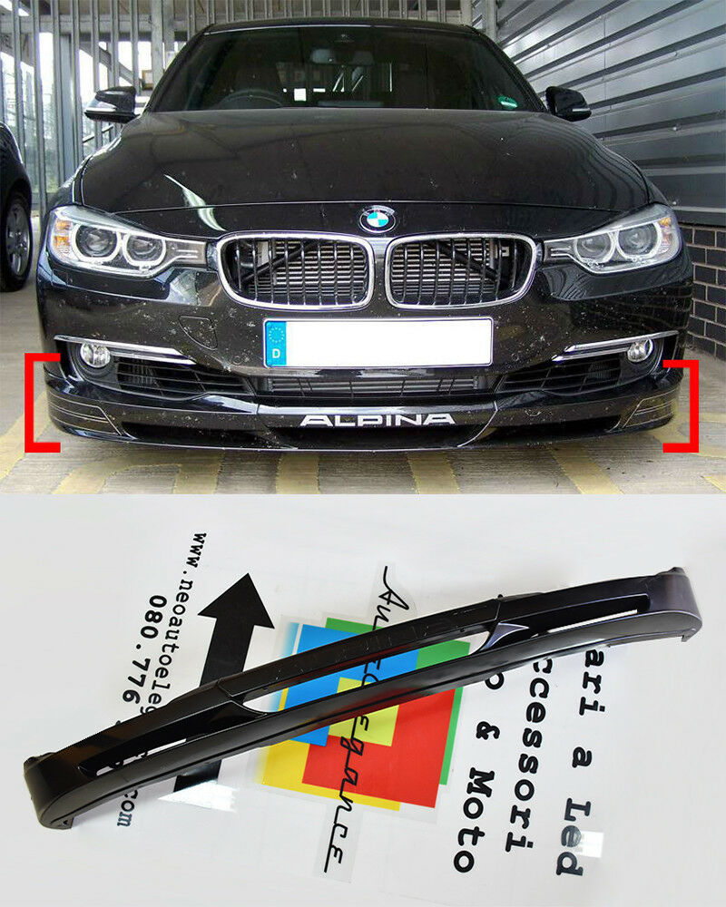 BMW 3 F30 F31 2011+ BERLINA TOURING SPOILER SOTTO PARAURTI ANTERIORE ALPINA AUTOELEGANCERICAMBI
