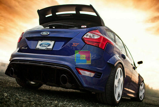 FORD FOCUS III MK3 5 DOOR 2011-2016 REAR ROOF SPOILER RS LOOK .-.