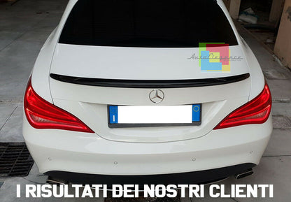 MERCEDES CLA W117 2013+ SPOILER POSTERIORE SUL COFANO AMG DESIGN ABS