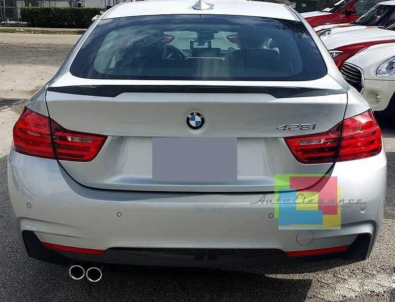 BMW SERIE 4 F36 GRAND COUPE SPOILER POSTERIORE SUL COFANO - LOOK M4 AUTOELEGANCERICAMBI