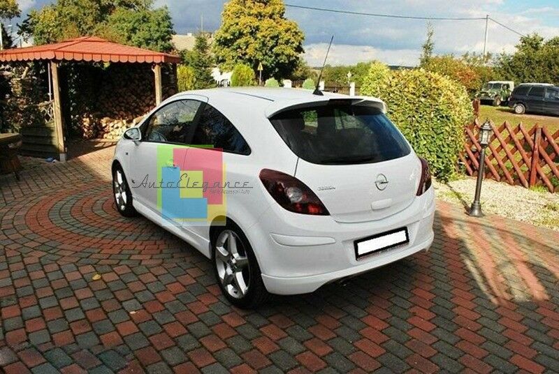 OPEL CORSA D 3 PORTE 2006+ DIFFUSORE POSTERIORE SOTTO PARAURTI - LOOK OPC