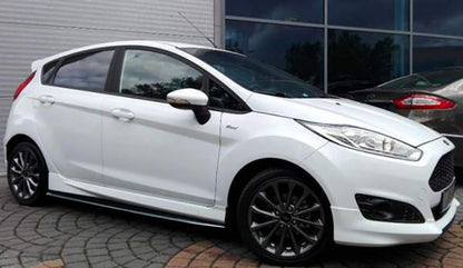 FORD FIESTA MK7 VI 2008+ SPLITTER UNDER SIDE SKIRTS ABS GLOSS BLACK 0070