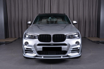 BMW X3 F25 X4 F26 DAL 2015+ LAMA SOTTO PARAURTI ANTERIORE SPLITTER AUTOELEGANCERICAMBI