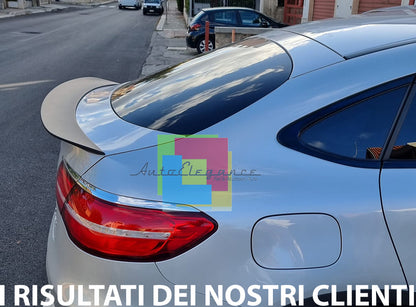 SPOILER POSTERIORE COFANO PER MERCEDES GLC COUPE C253 2015+ ABS AMG