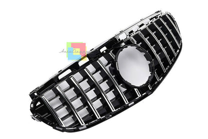 GRIGLIA ANTERIORE MERCEDES CLASSE E W212 2013+ LIFT PROFILO CROMATO AMG