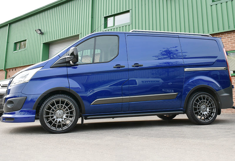FORD TRANSIT CUSTOM 2012-2018 WIDE FENDERS IN ABS LOOK TUNING