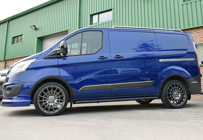 FORD TRANSIT CUSTOM 2012-2018 WIDE FENDERS IN ABS LOOK TUNING