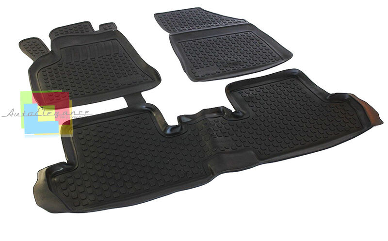 PEUGEOT 3008 2009+ SET TAPPETINI AUTO IN GOMMA - TAPPETI TOP QUALITA-