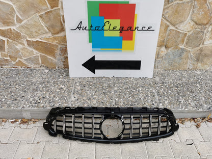 MERCEDES E-CLASS W213 S213 2020+ AMG LOOK FRONT GRILLE SATIN PROFILES