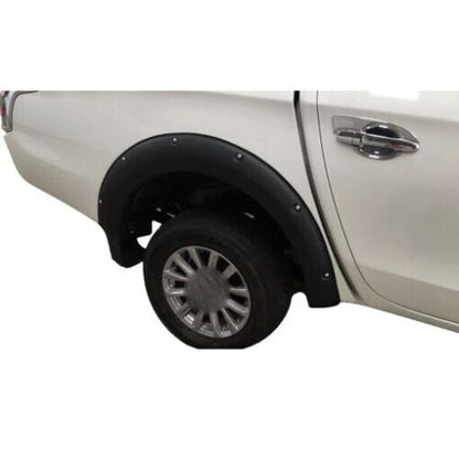 PARAFANGHI ALLARGATI PER MITSUBISHI L200 TRITON LOOK SPORTIVO ABS OPACO GREZZO