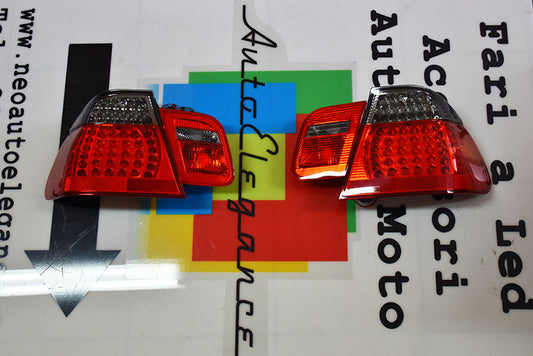 FARI POSTERIORI A LED ROSSO FUME BMW SERIE 3 E46 CABRIO 99-03 - LOOK M3